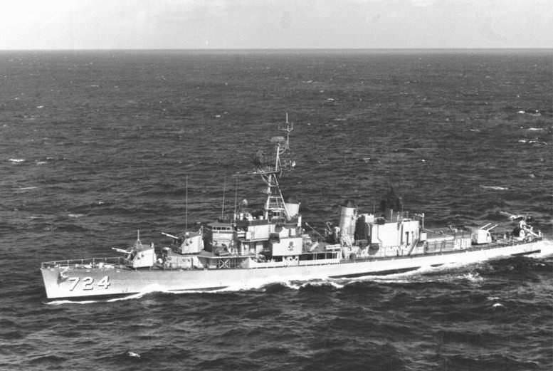 USS Laffey DD 724. Construido en 1944