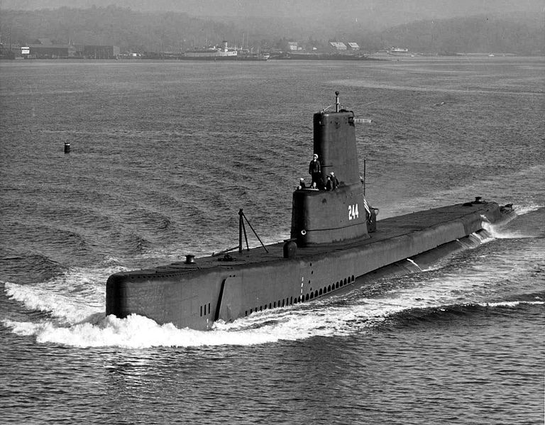 USS Cavalla SS 244. Construido en 1944