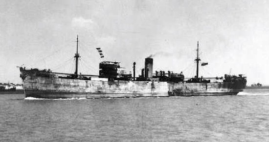 Mercante Británico SS Broompark