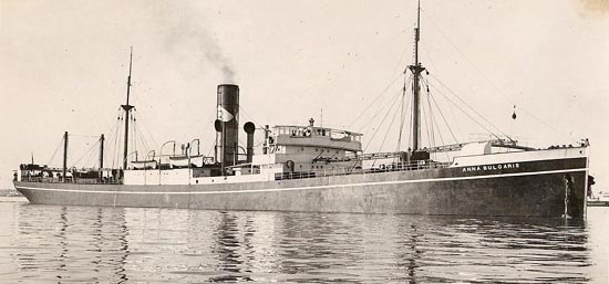 Mercante griego SS Anna Bulgaris de 4.603 Toneladas