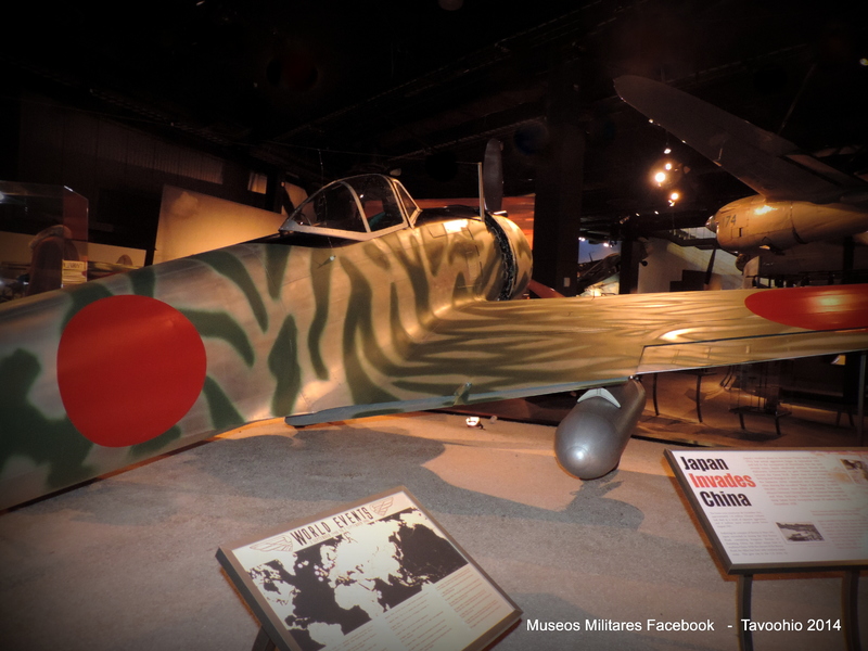 Nakajima Ki-43 Hayabusa en el Museum of Flight en la ciudad de Tukwila, Seattle
