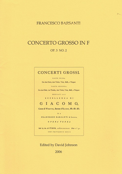 Concerto Grosso in F, op. 3 no. 2