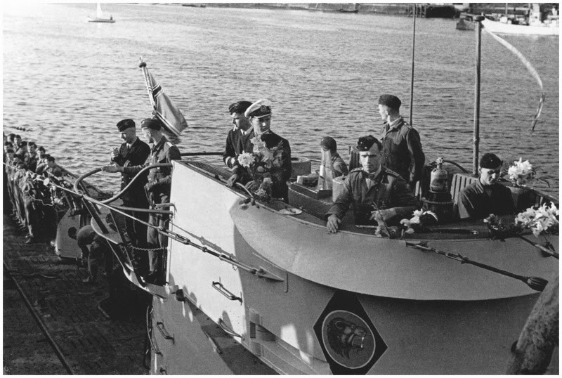 El U-66 en Lorient el 23 de junio de 1942