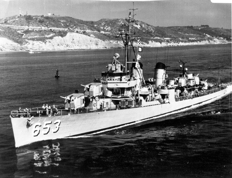 USS Knapp DD 653. Construido en 1943