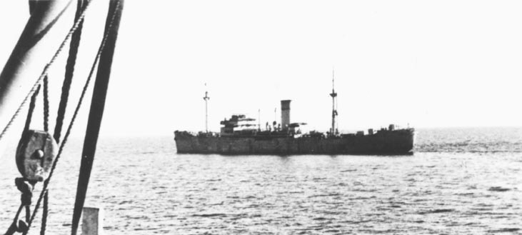 Entrenamiento en el Báltico Abril de 1940