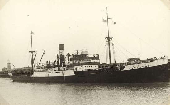 Mercante Británico SS Sandsend
