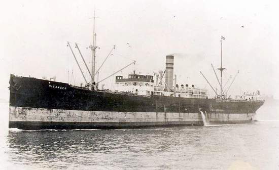 Mercante Noruego SS Risanger