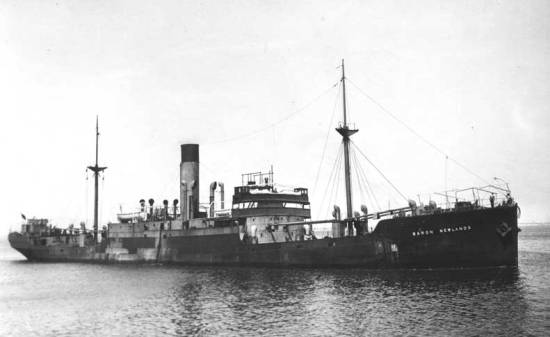 Mercante Británico SS Baron Newlands de 3.386 Toneladas