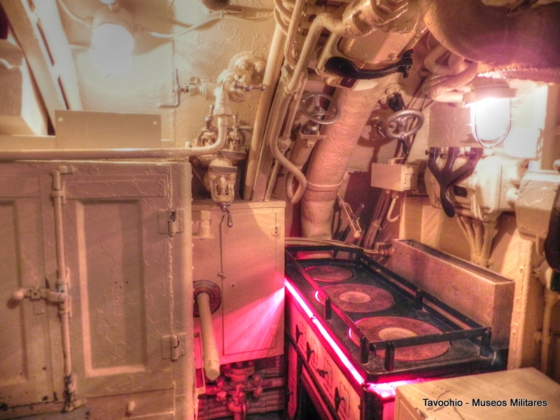 Cocina - U-505 Tipo IXC - Museum of Science and Industry - Chicago