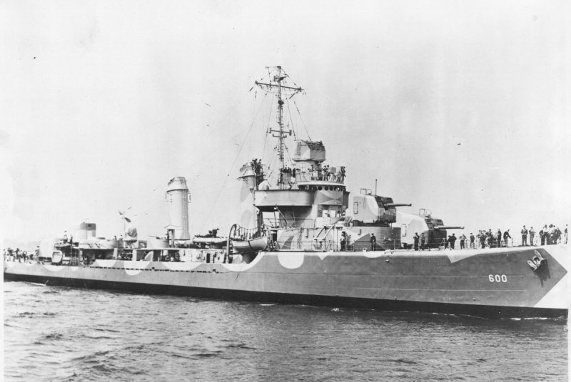 USS Boyle DD-600. Construido en 1942