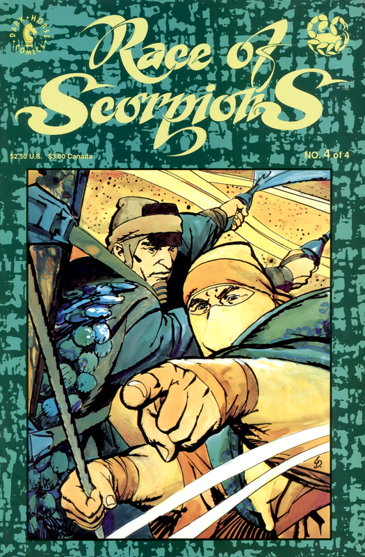 Race of Scorpions v2 #1-4 (1991) Complete