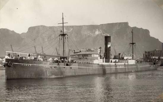 Mercante Británico SS Firby