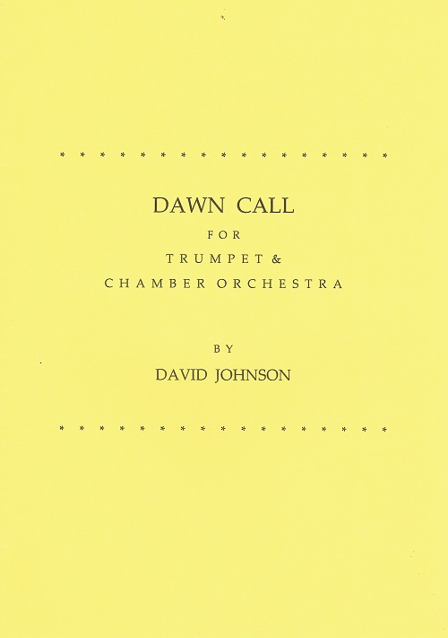 Dawn Call for Trumpet & Chamber Orchestra