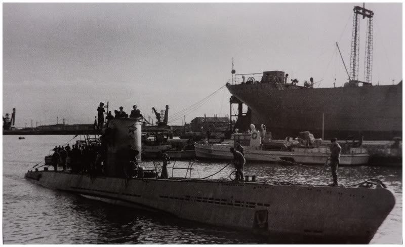 U-18 llega a Constanza el 21 de septiembre de 1943