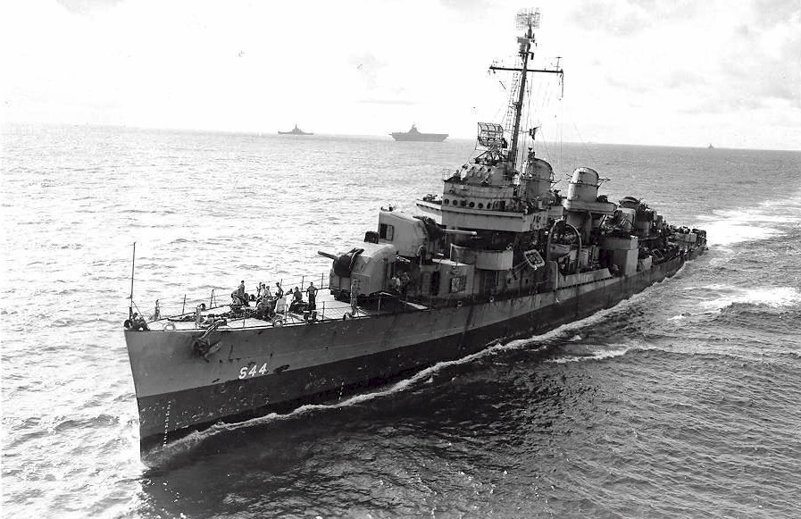 USS Stembel DD 644. Construido en 1943