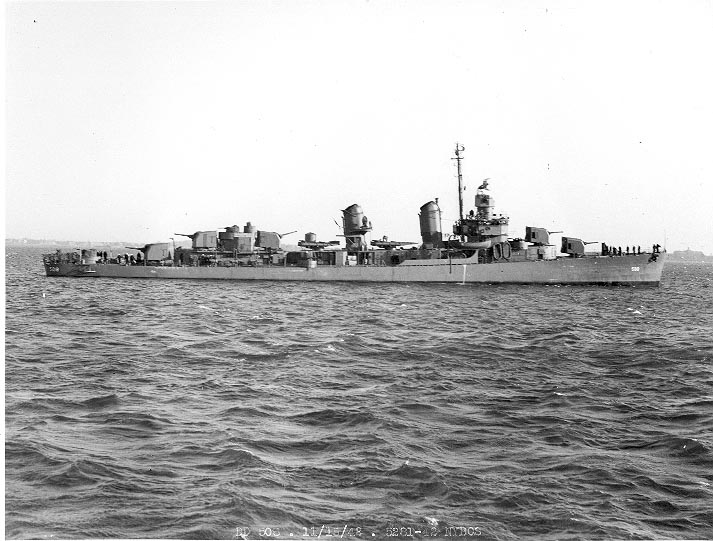 USS Cony DD 508. Construido en 1942