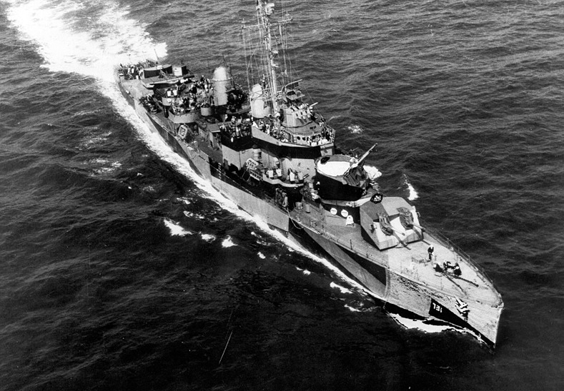 USS Maddox DD 731. Construido en 1944