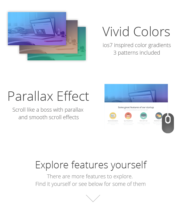 Startupkit Responsive Parallax Landing Template - 8