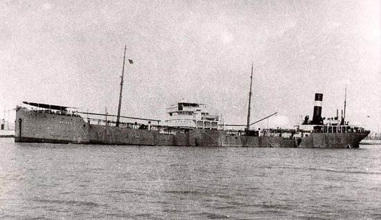 Buque Cisterna Británico SS Shirak