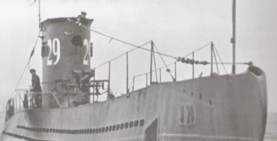  El U-29 del comandante Otto Schuhart 