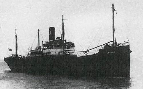 Mercante Finlandés SS Daphne de 1.939 Toneladas