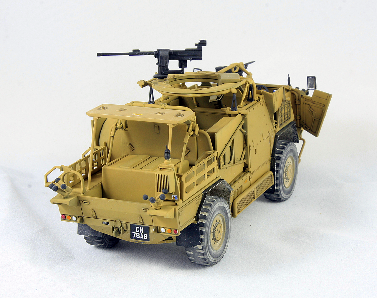 1 48 Airfix Supacat Jackal - Ready For Inspection - Armour 