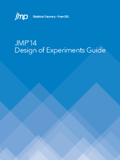 JMP 14: Design of Experiments Guide