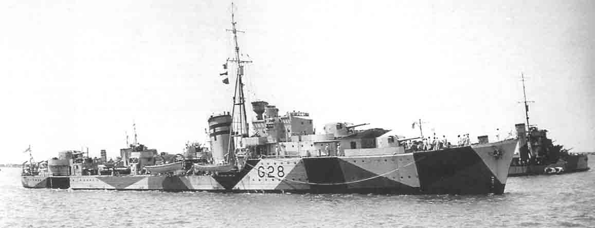 Destructor HMS Kandahar