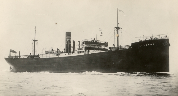 Mercante Británico SS Allende de 5.081 Toneladas