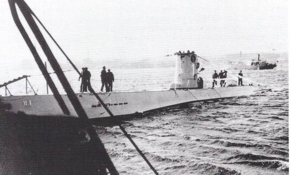 Vista de babor del U-1