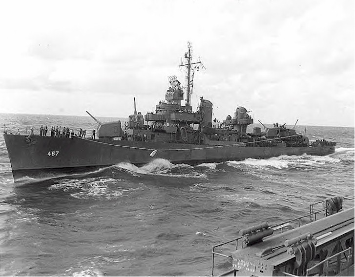 USS Strong DD 467. Construido en 1942