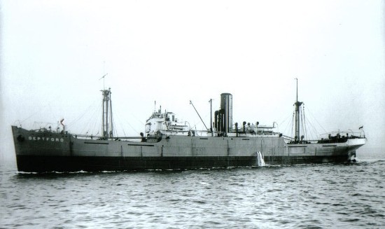 Mercante Britanico SS Deptford