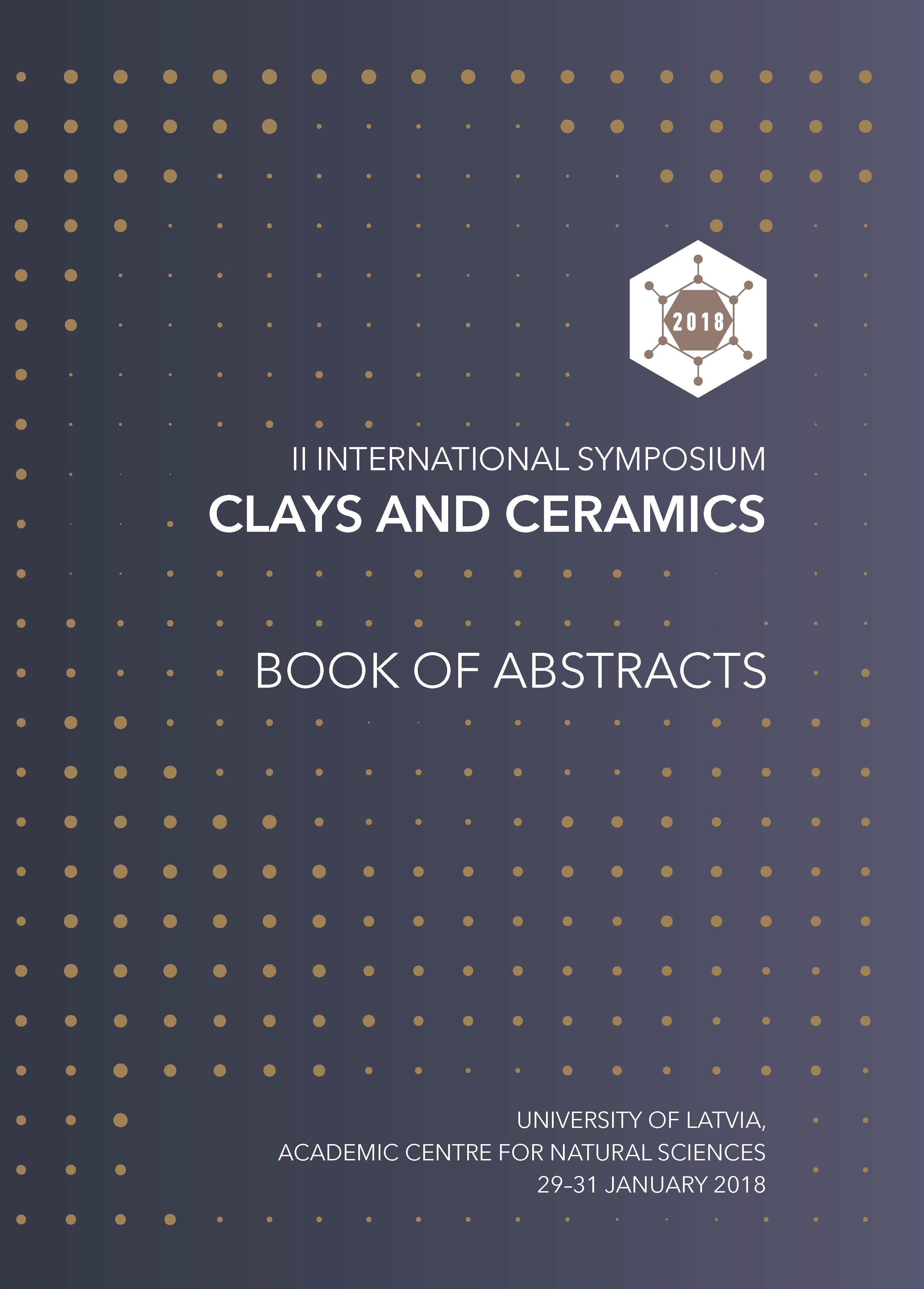 II International Symposium - Clays and Ceramics: Book of Abstracts
