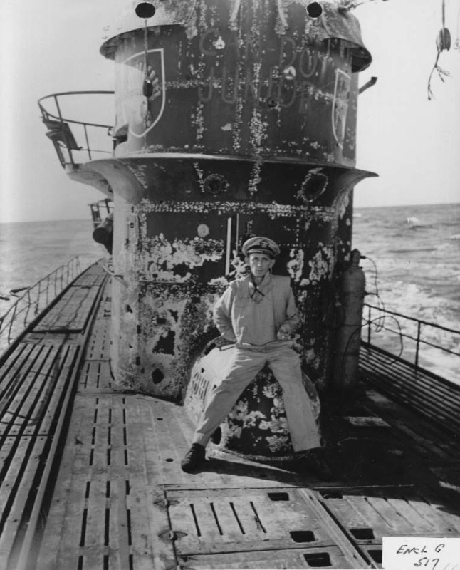 Capitán Daniel V. Gallery en el U-505