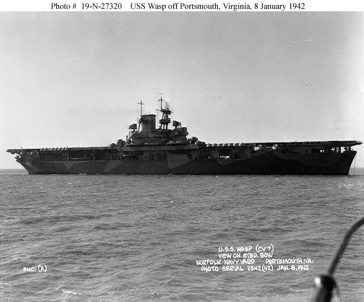 USS Wasp CV -7