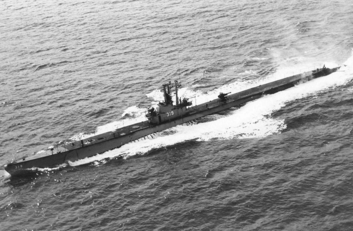 USS Becuna SS 319. Construido en 1944