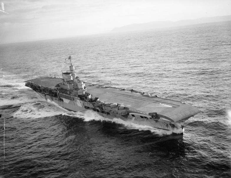 El HMS Victorious en 1941