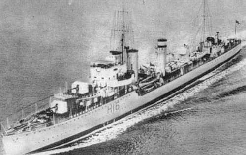Destructor Británico HMS Daring H 16