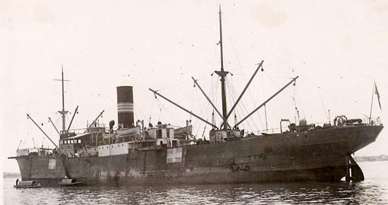 Mercante griego SS Pindos