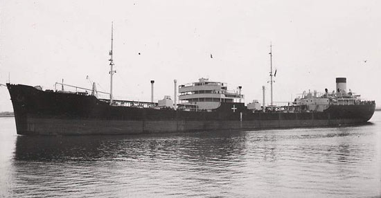 Mercante Británico SS Inversuir de 9.456 Toneladas