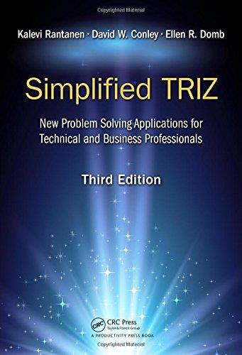 Simplified TRIZ, 3rd Edition