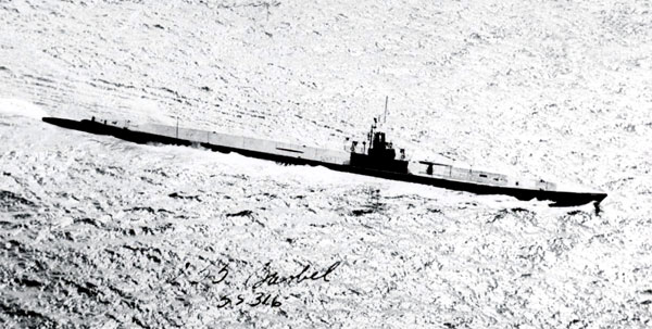 USS Barbel SS 316. Construido en 1944
