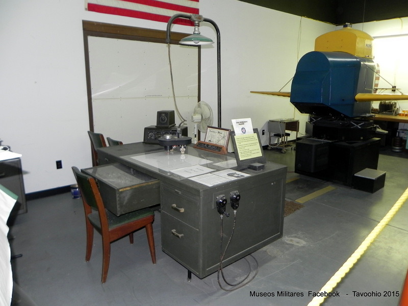 MAPS Museum - La caja Azul y el puesto del instructor