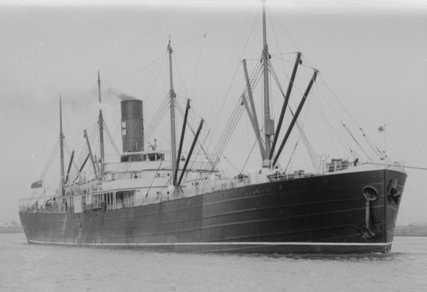 Mercante Británico SS Surrey