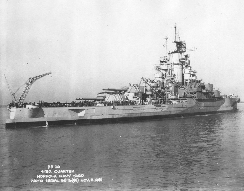 USS Nevada BB-36