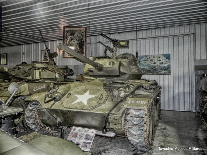 Light Tank M24 Chaffee - Ropkey Armor Museum