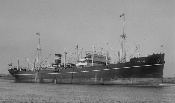 Mercante británico  SS Touraine
