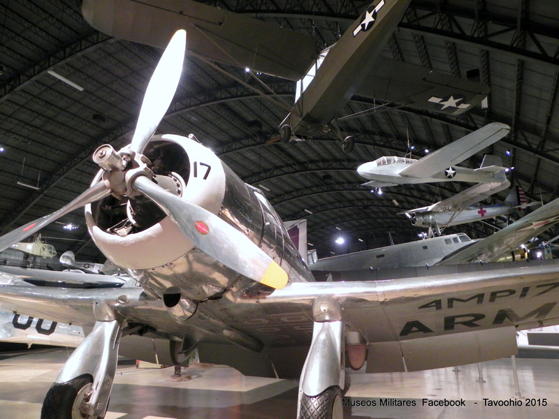 Seversky P-35 en el Museo de la Fuerza Aérea de los Estados Unidos