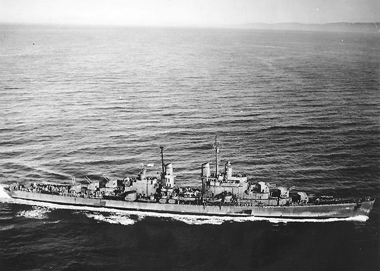 USS San Diego CL-53. Construido en 1941