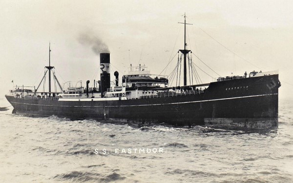 Mercante Británico SS Eastmoor de 5.812 Toneladas